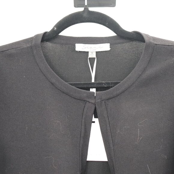 NWT Siani Milano Black Beaded Cardigan Size Small - Picture 3 of 8